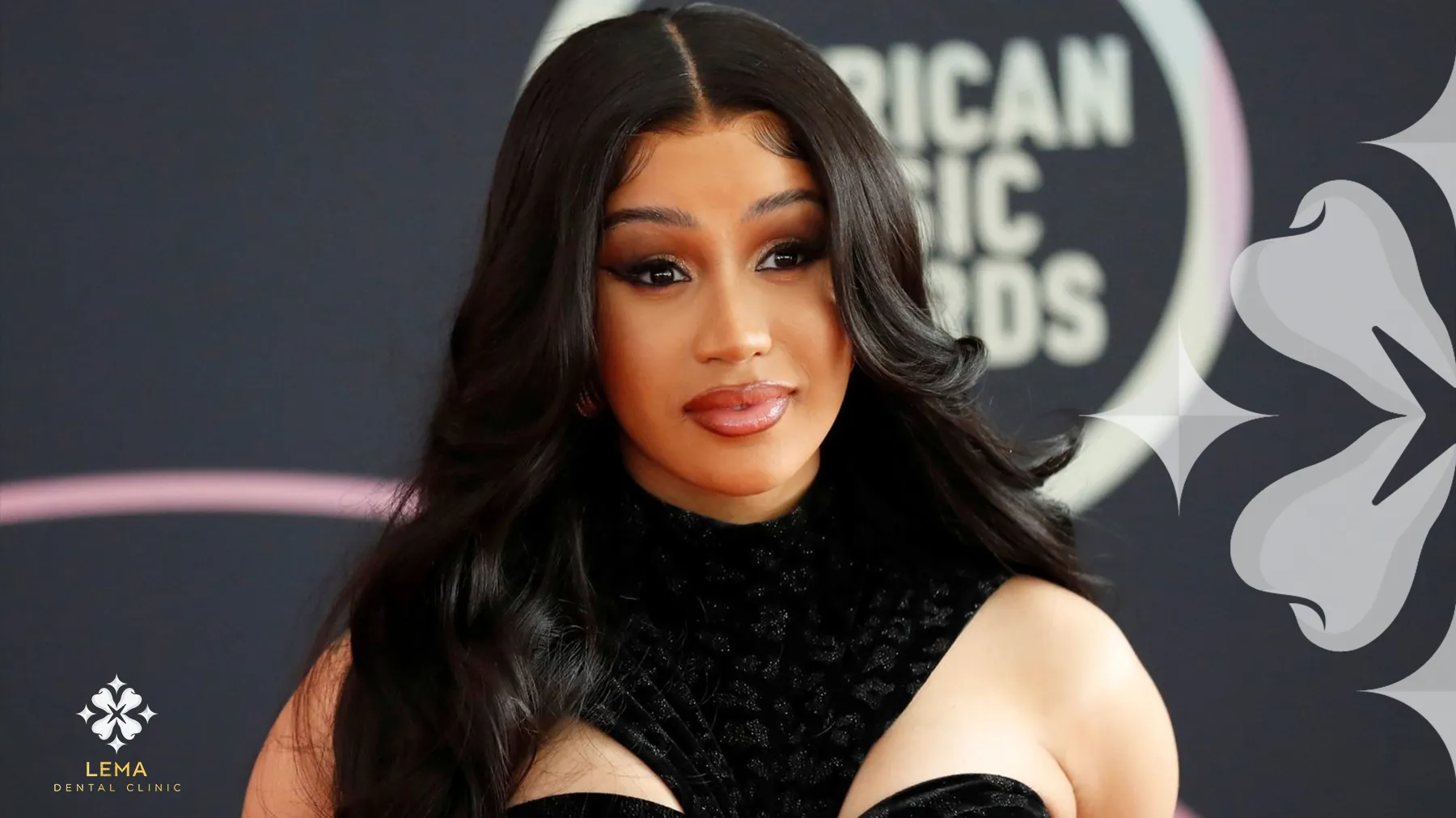 cardi b smile