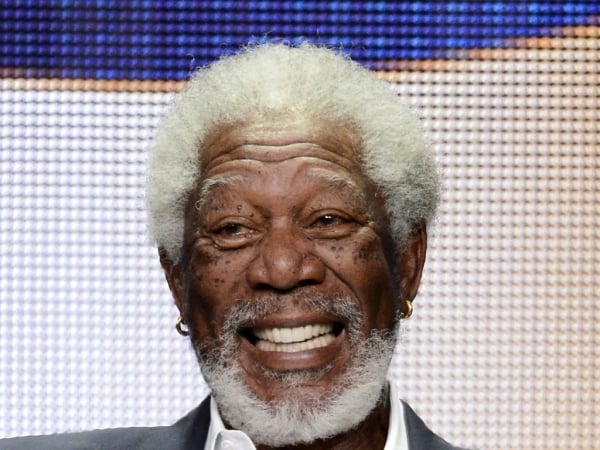 morgan freeman teeth