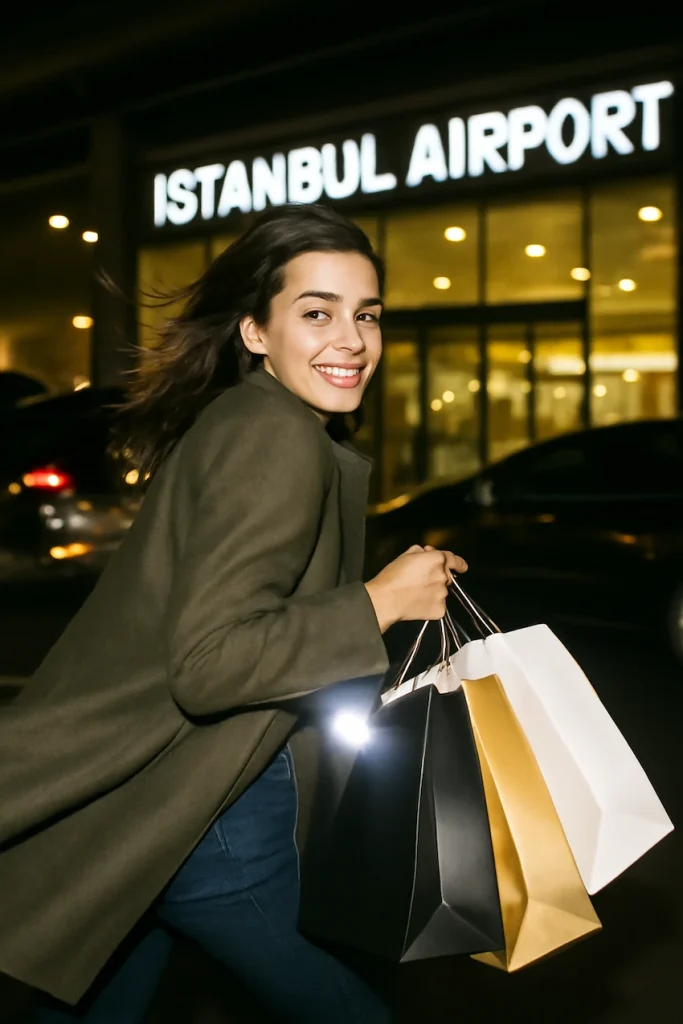 kendal jenner aéroport d'Istanbul