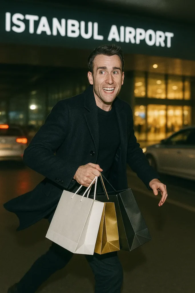 matheww lewis aeroporto di istanbul