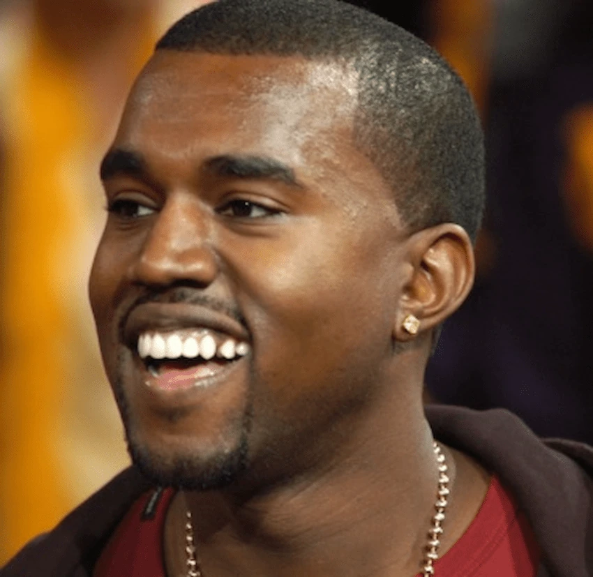 sonrisa de kanye west