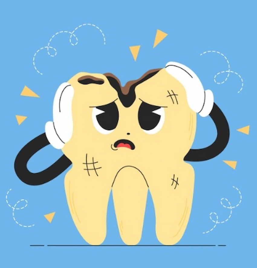 cracked teeth natural