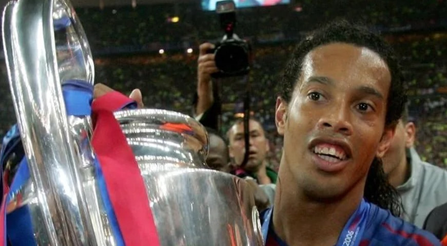 ronaldinho dientes en 2005