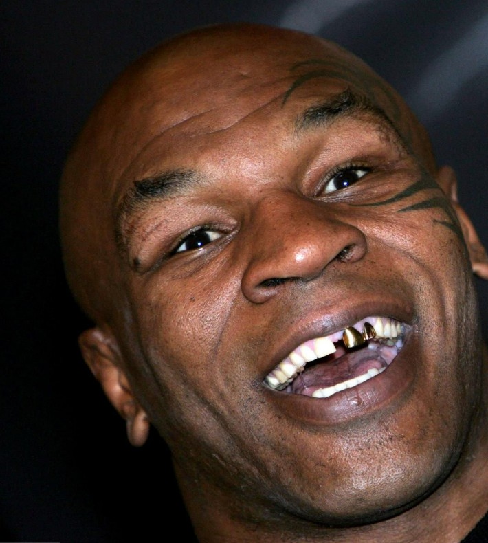 mike tyson teeth in 2006