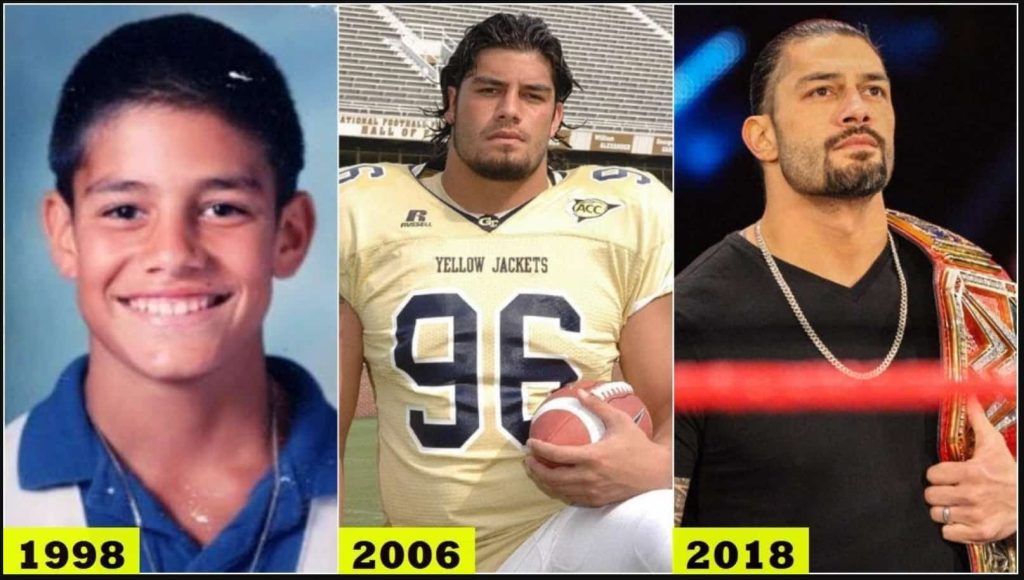 roman reigns in 1998