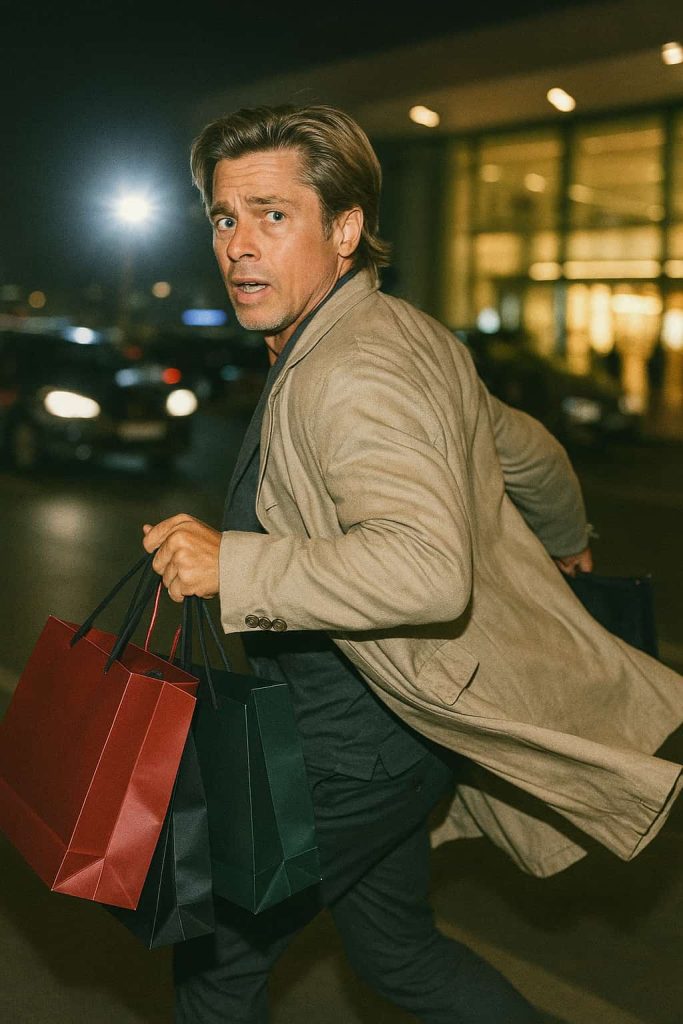 istanbul havaalanında yeni dişleriyle brad pitt