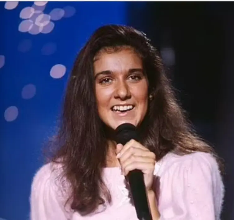 celine dion tanden in 1985