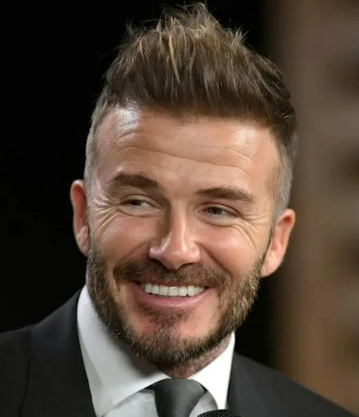 δόντια του David Beckham το 2017