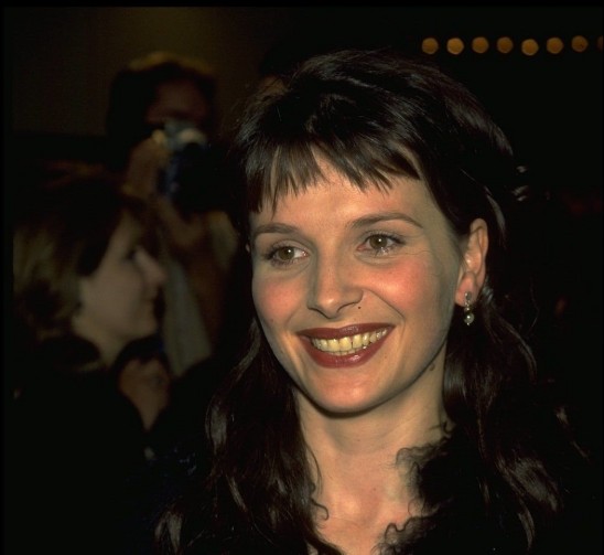 i denti di juliette binoche nel 1996