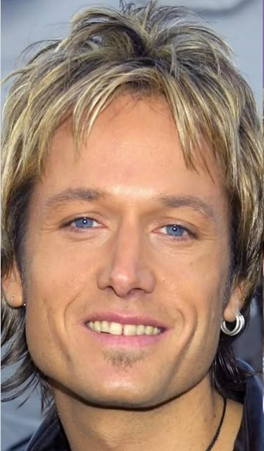 keith urban teeth in 2001