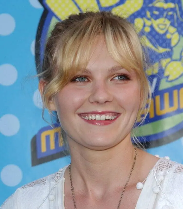 les dents de Kirsten Dunst en 2003