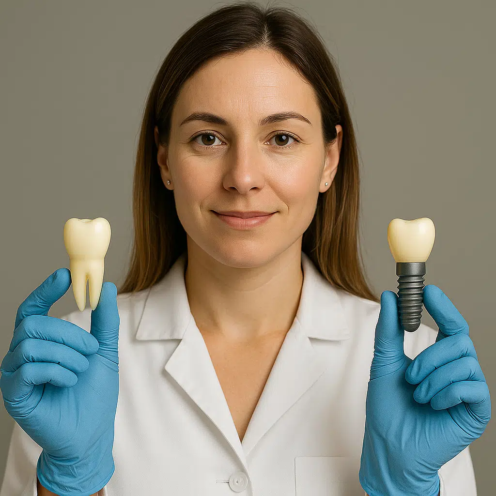 ¿Qué tipo de dentista realiza implantes dentales?