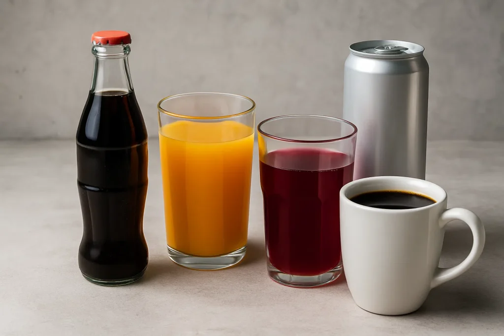 boissons acides