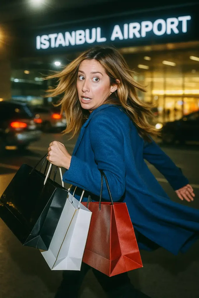 ashley tisdale in istanbul airport