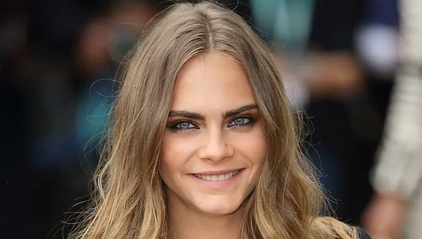 denti di cara delevingne anni 2015