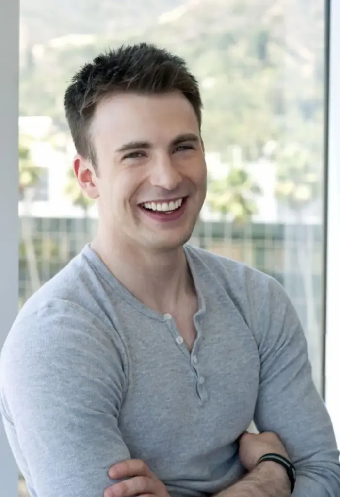 chris evans teeth 2005s