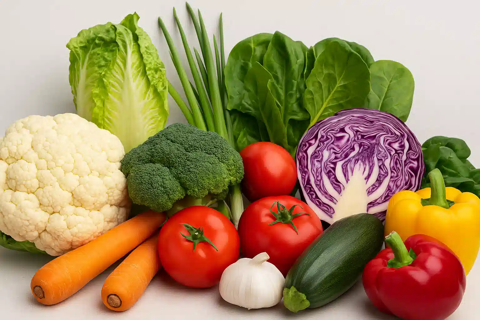 🥦 قائمة الخضروات غير الحمضية والحمضية