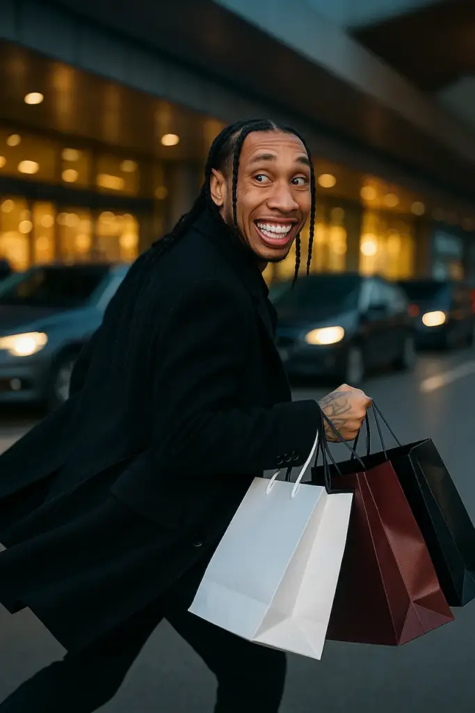 Tyga la aeroportul din Istanbul