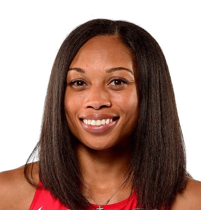 allyson felix dişleri 2015'te