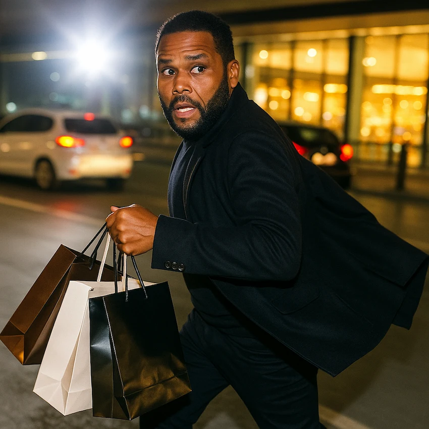 anthony anderson in istanbul airport