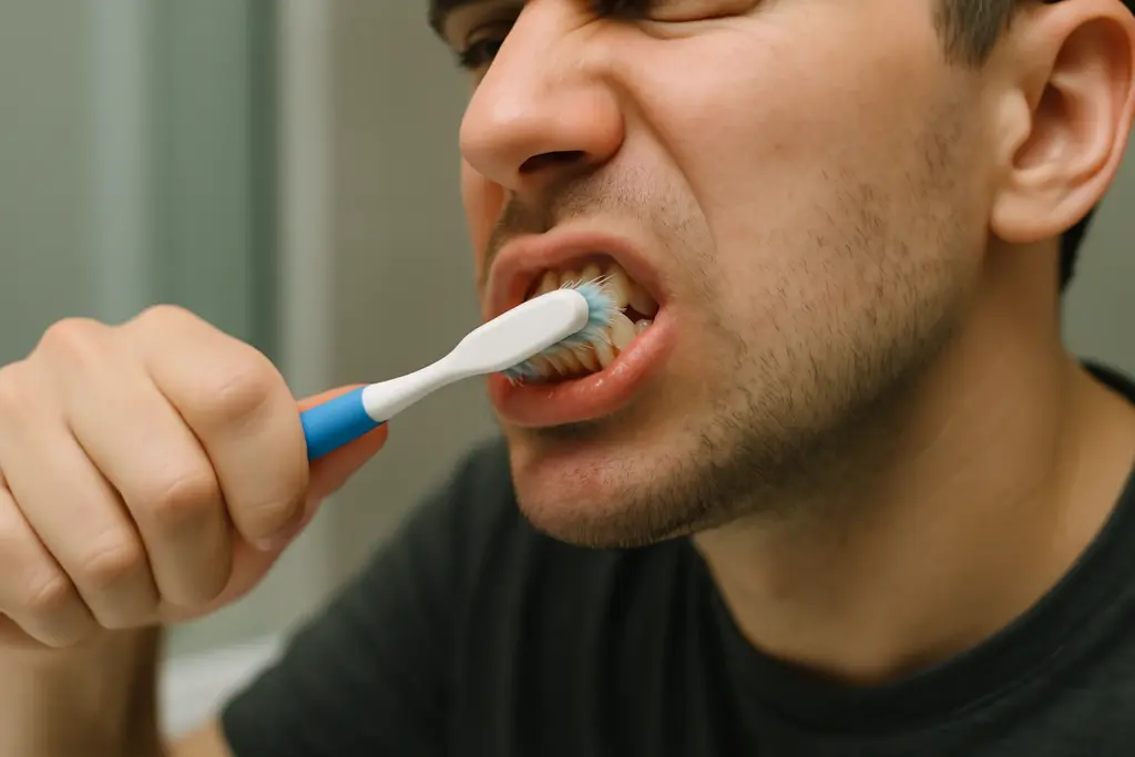 ¿estás cepillando demasiado fuerte sin saberlo?