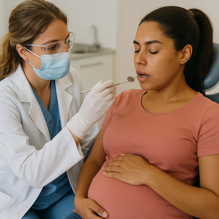 can dental implants be done during pregnancy