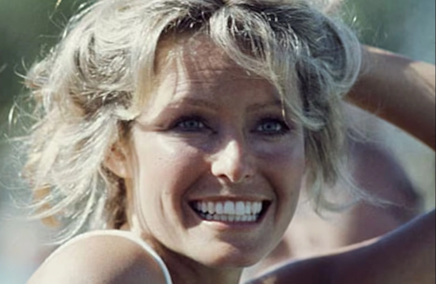le sourire emblématique de Farrah Fawcett