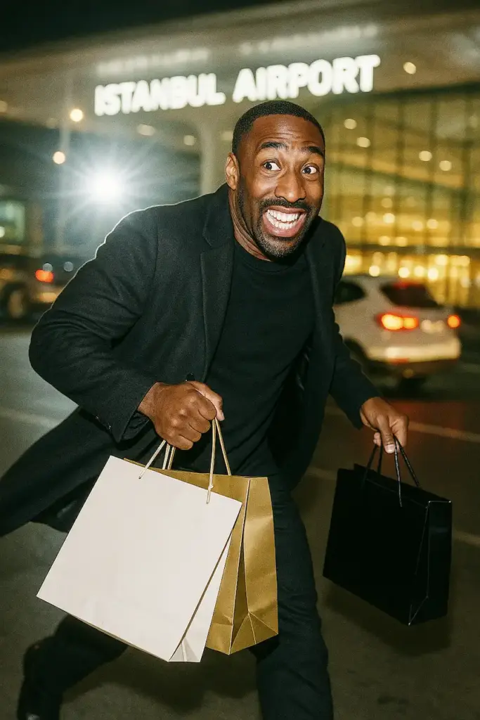 gilbert arenas istanbulā lidostā