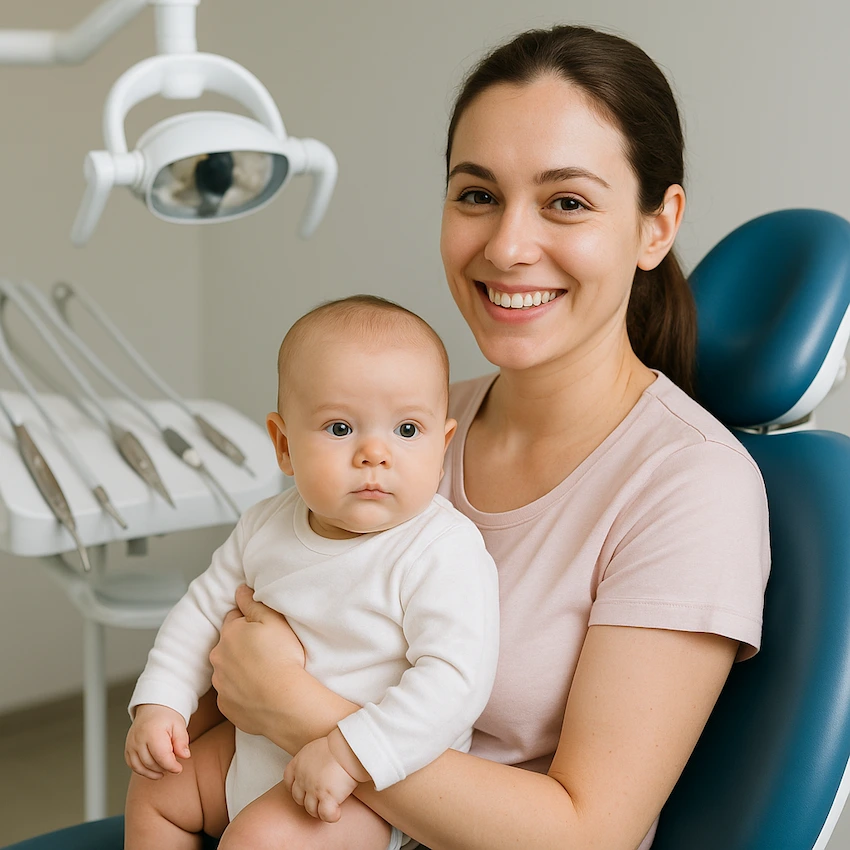 how are dental treatments performed for breastfeeding mothers