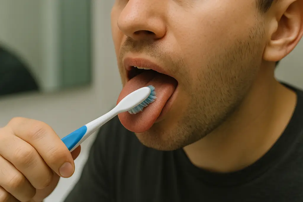 ignorando tu lengua y encías