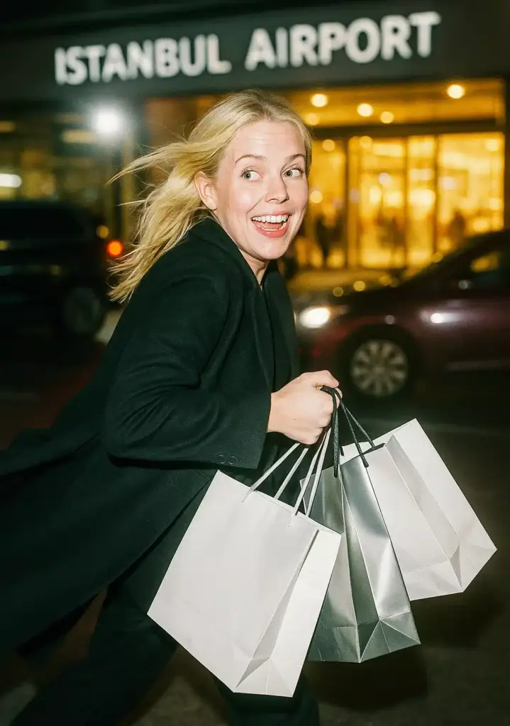 renee rapp in istanbul airport