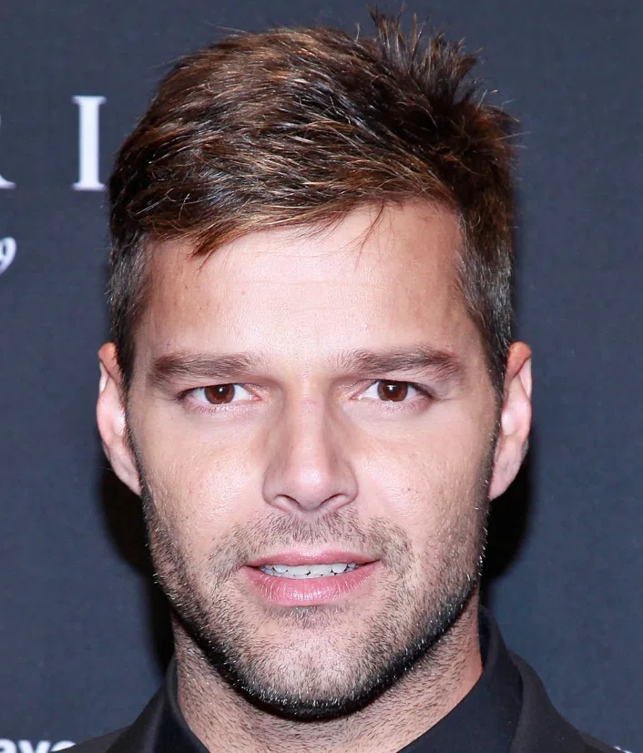 ricky martin zähne im jahr 2009