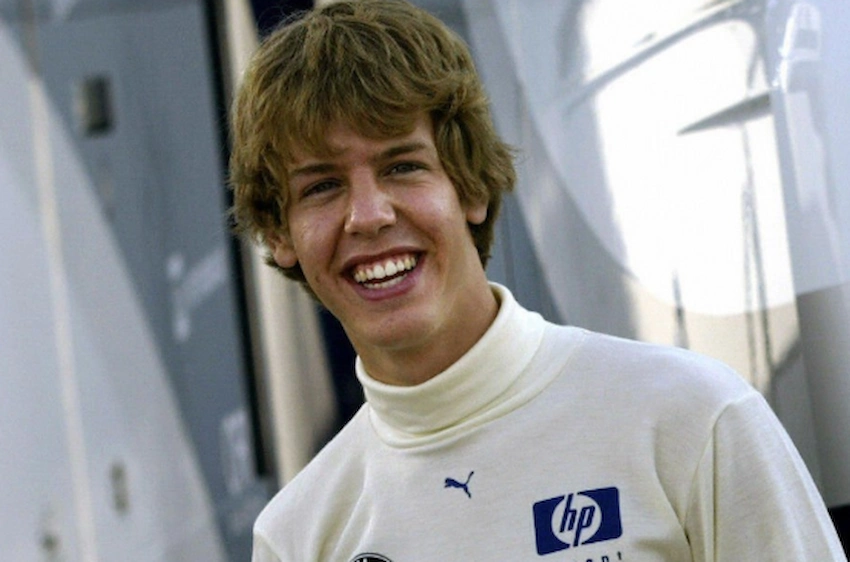 denti di sebastian vettel 2005