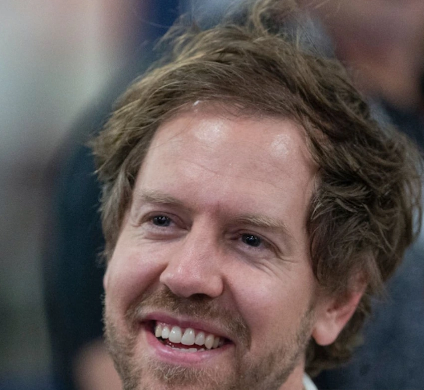 denti di sebastian vettel 2025