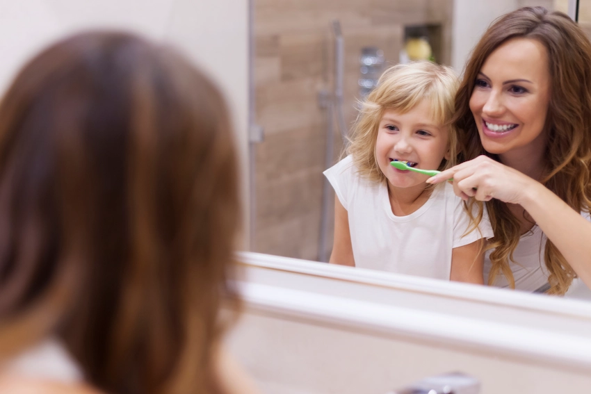 starting brushing habits early