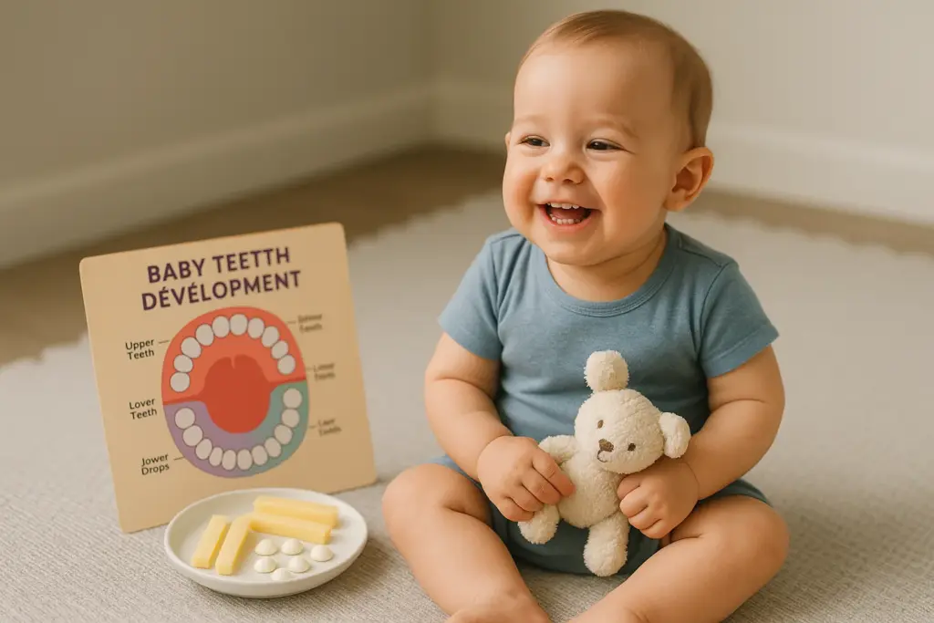 the role of calcium in baby teeth development