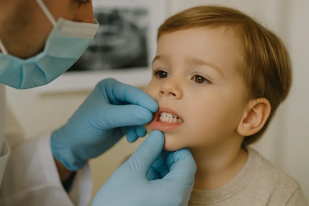 quando il succhiare il pollice inizia a influenzare i denti da latte