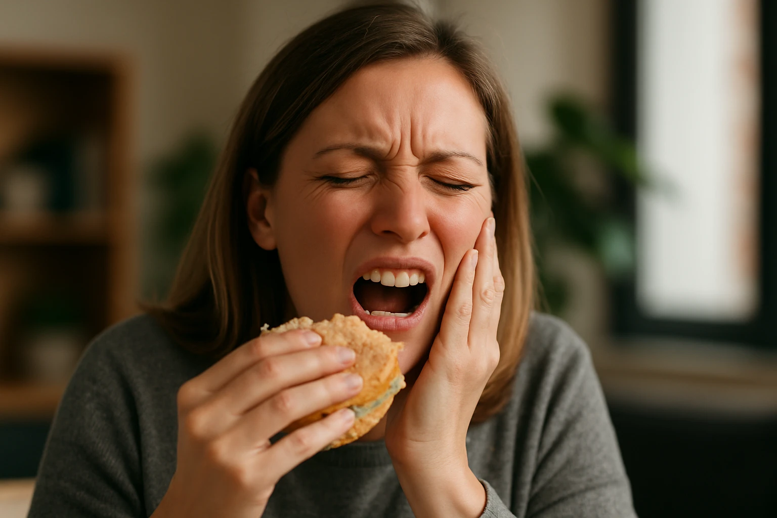why do my teeth hurt when I bite down
