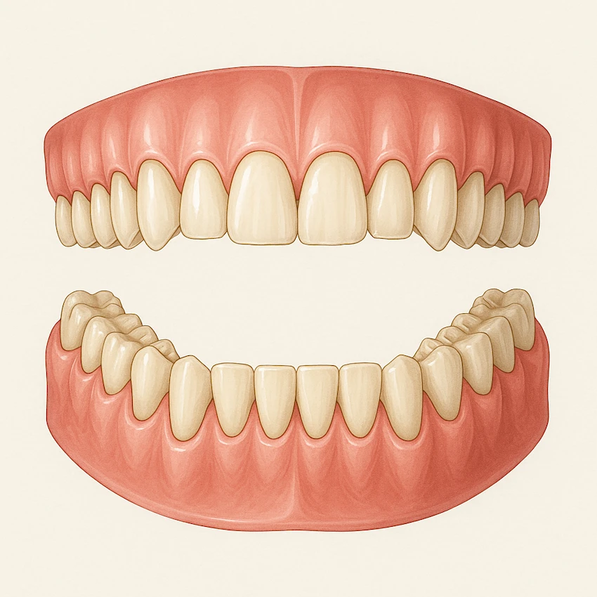 Tipos de grupos de números de dientes