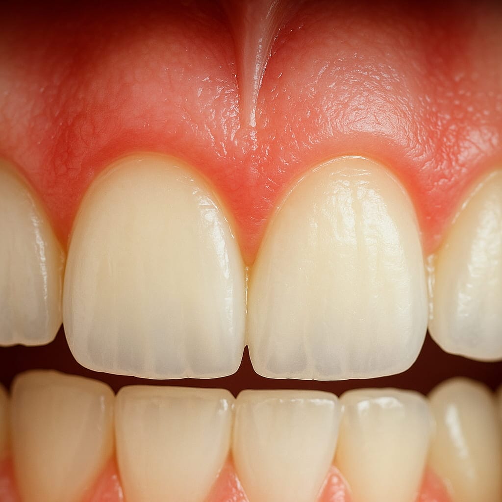 υγιή ούλα, φλεγμονή, και στρες