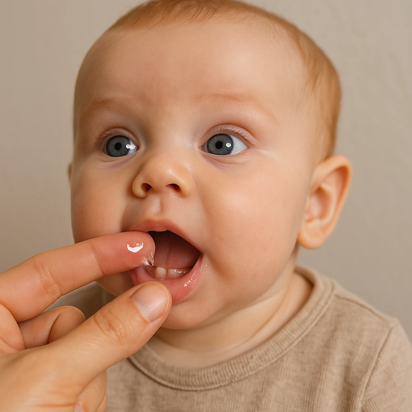 ما هو جل الأسنان للأطفال الرضع