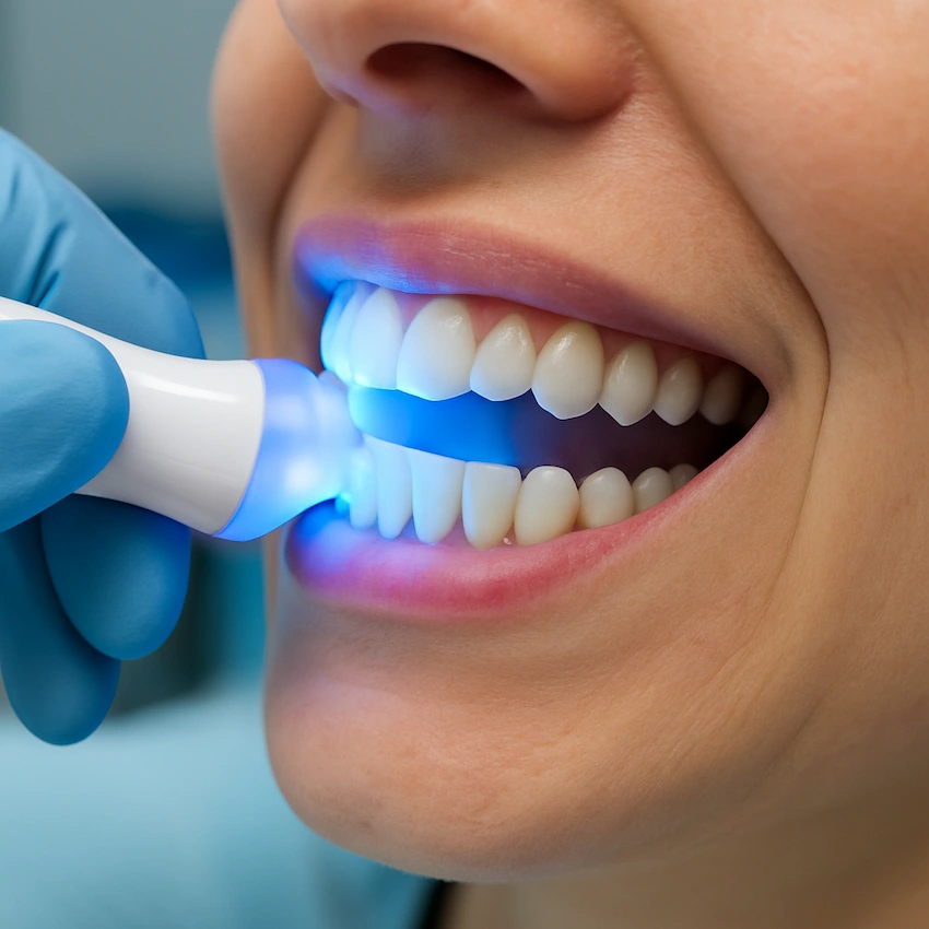 safe teeth whitening options for sensitive teeth