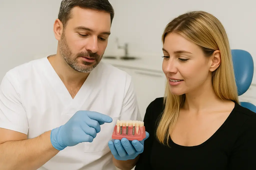 wszystko na 8 implantach dentystycznych w Stambule Turcja