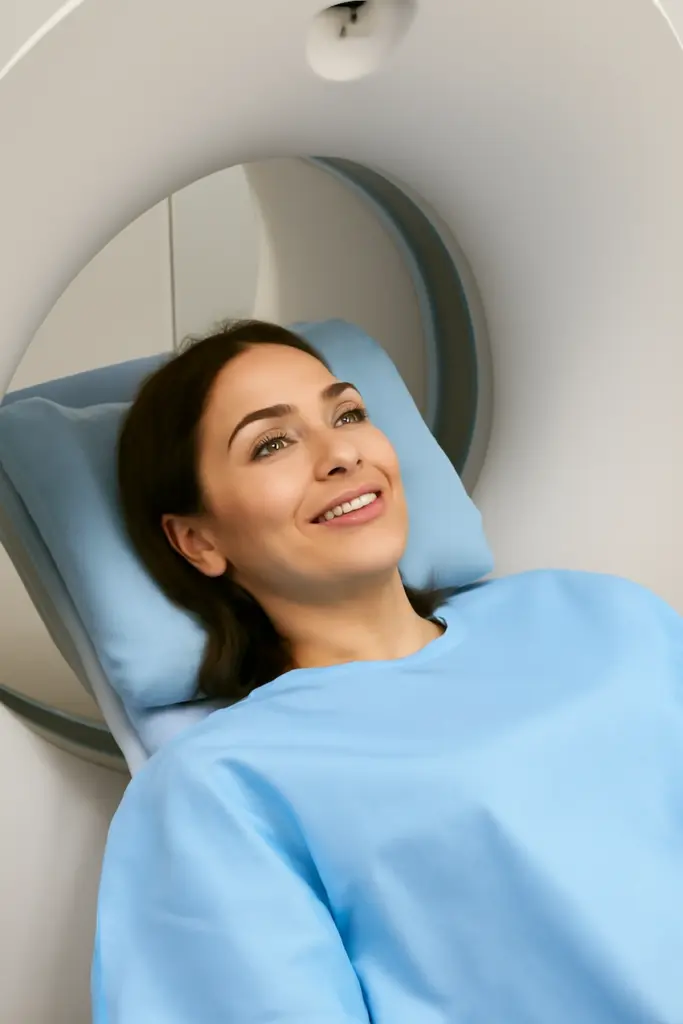 alternatives to mri for patient with dental veneers