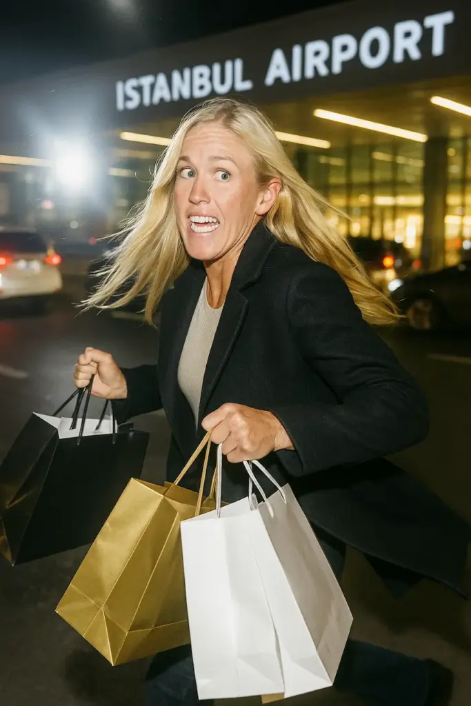 bethany hamilton in istanbul airport