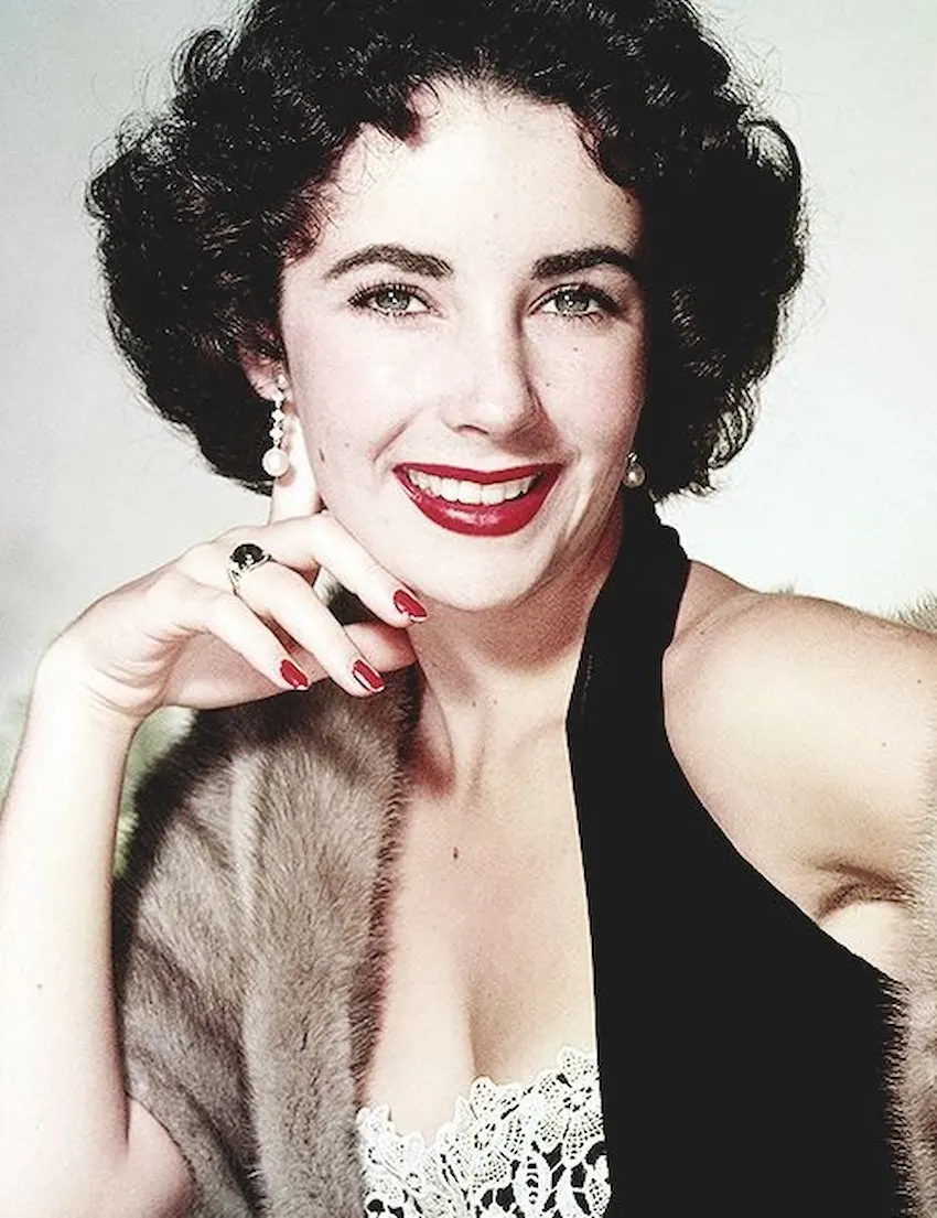 elizabeth taylor smile