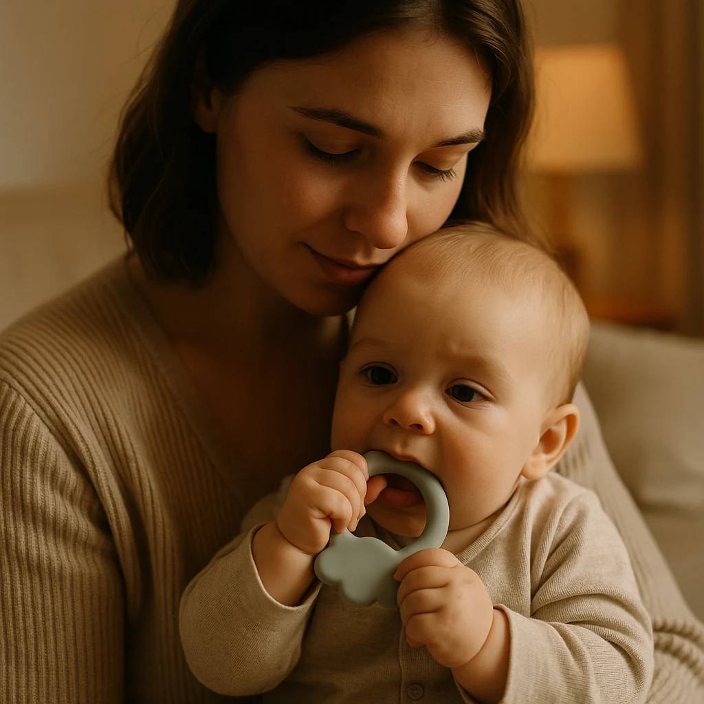 how to comfort your child during the teething period