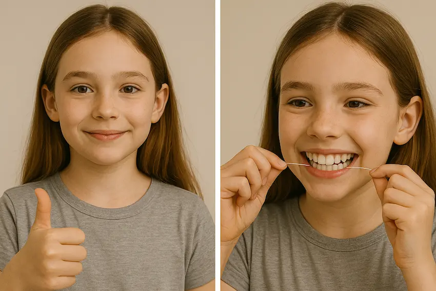cura dentale per bambini