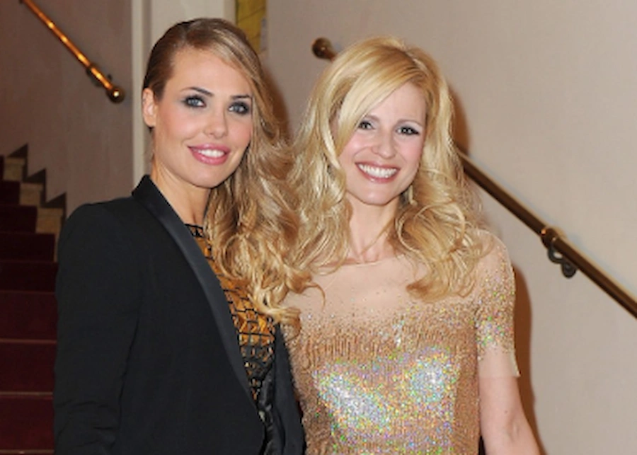 dentizione di Michelle Hunziker nel 2015