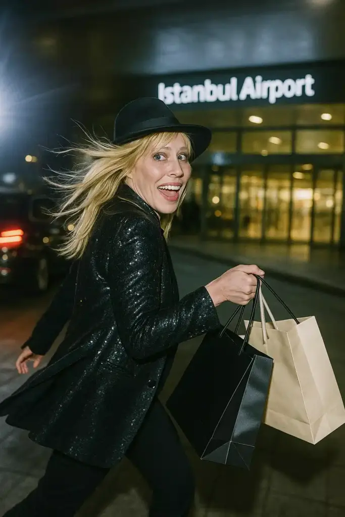 natasha bedingfield in istanbul airport